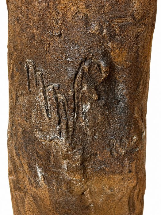 Sculptura "Uriel" creată de Marie-Madeleine Vitrolles în anul 2023