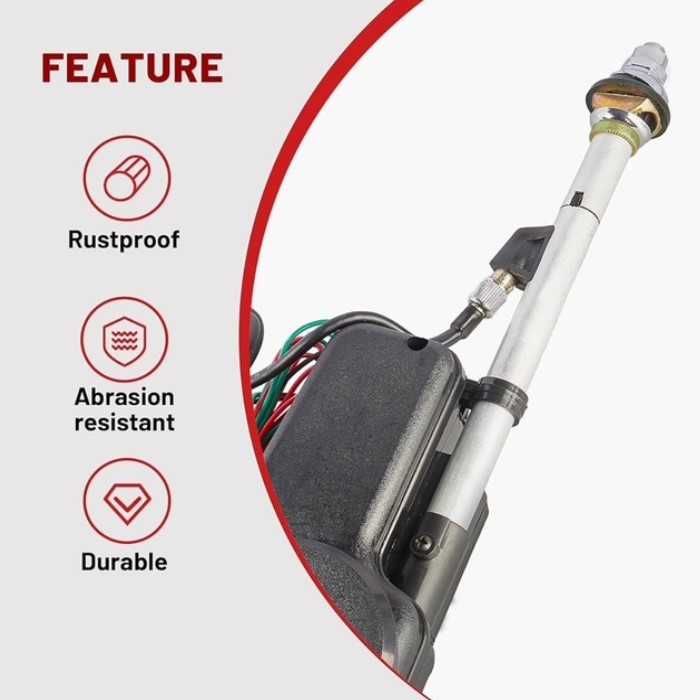 Автоматична автомобилна антена Automat– AM/FM, 12V, универсална