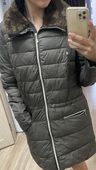 Длинная куртка MANGO