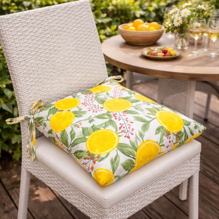 ПРОМО ЦЕНА  - Възглавница за стол „Лимони“