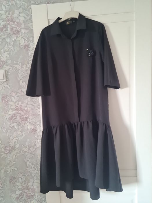 продам чёрное платье 50размер