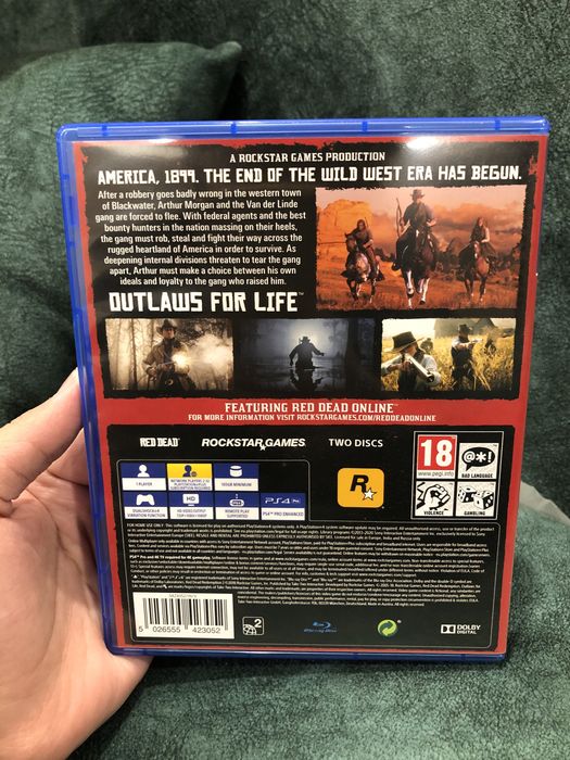 Red Dead Redemption 2 диск