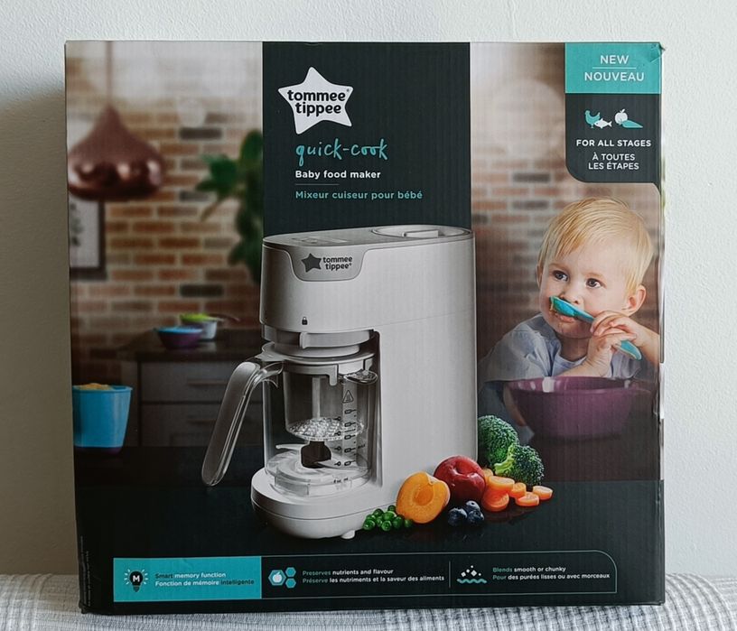 Tommee Tippee - quick cook - уред за готвене на пара и блендер