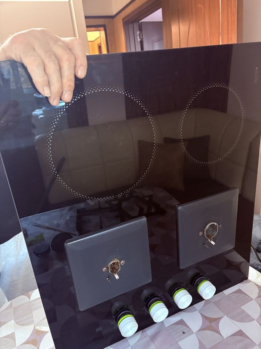 Пирамис Комбиниран керамичен плот за вграждане ПИРАМИС- 2+2 зони