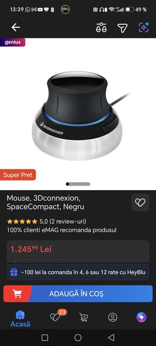 Mouse 3D Connection