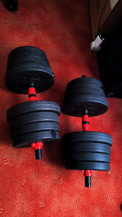 Gantere 30kg noi fără etichetă