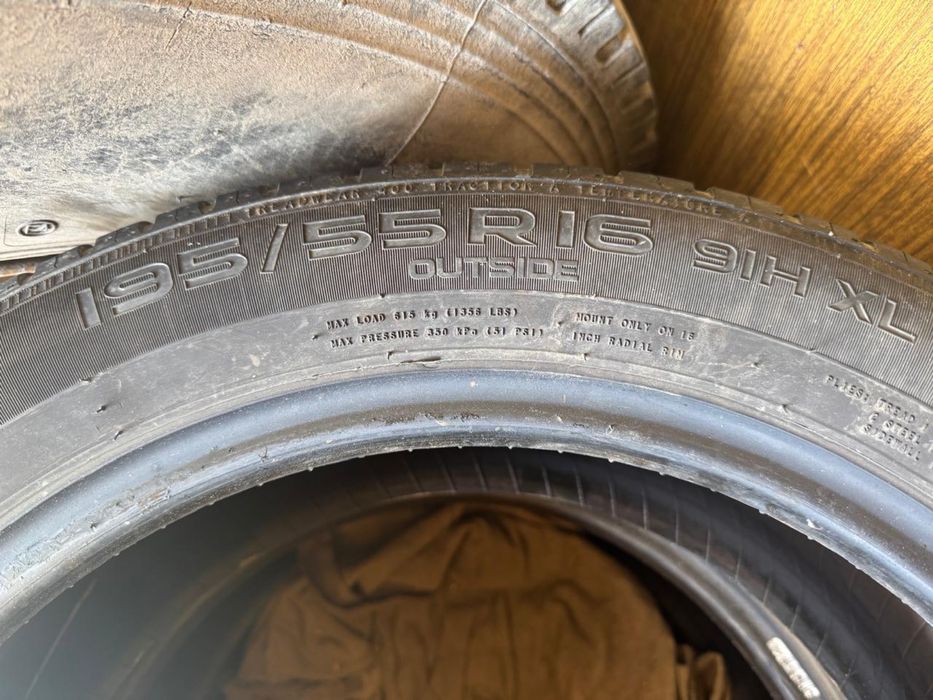 Продам летние шины Nordman 195/55 R16