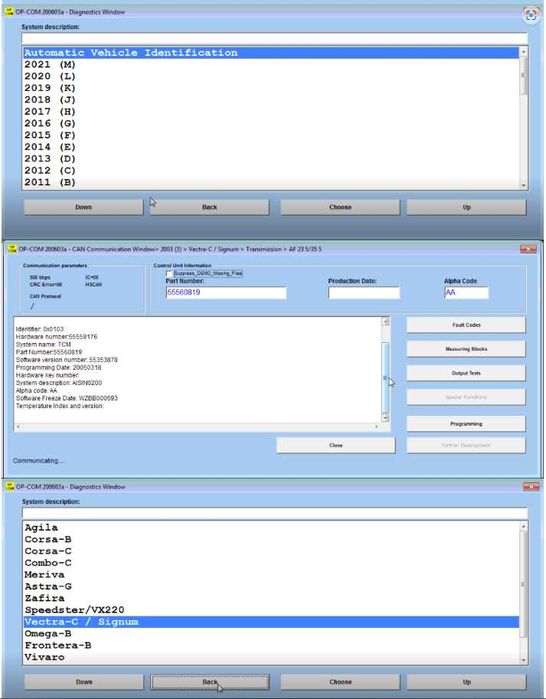 Tester Diagnoza Auto Dedicat OPEL OP-COM Soft 2021 + Baza Reparatii