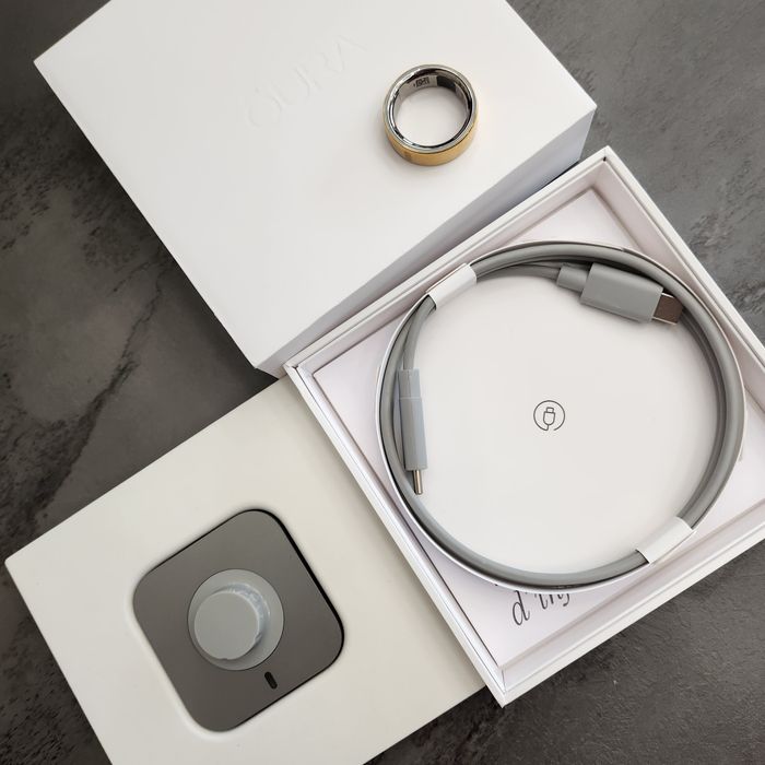 Amanet F28: Inel Inteligent Oura Ring 4 (L)