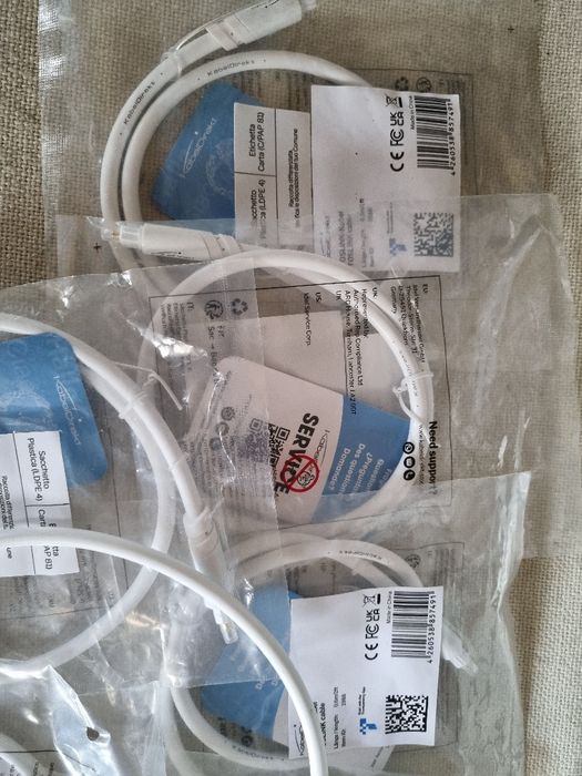 Pachet 8 buc Cabluri Audio Optic Digital. Kabel Direkt 0,6 m. Noi.