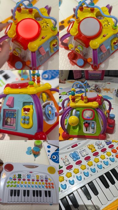 Продам полезные развивающие игрушки для малышей