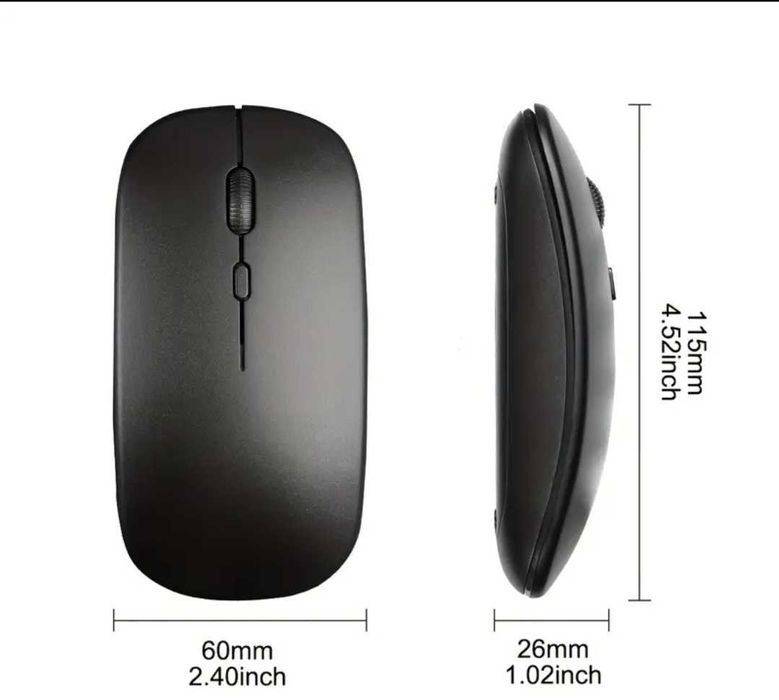 2бр. Блутут безжична Ултра тънка Мишка