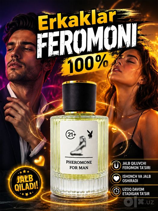 Feramon atir - erkaklar va ayollar uchun