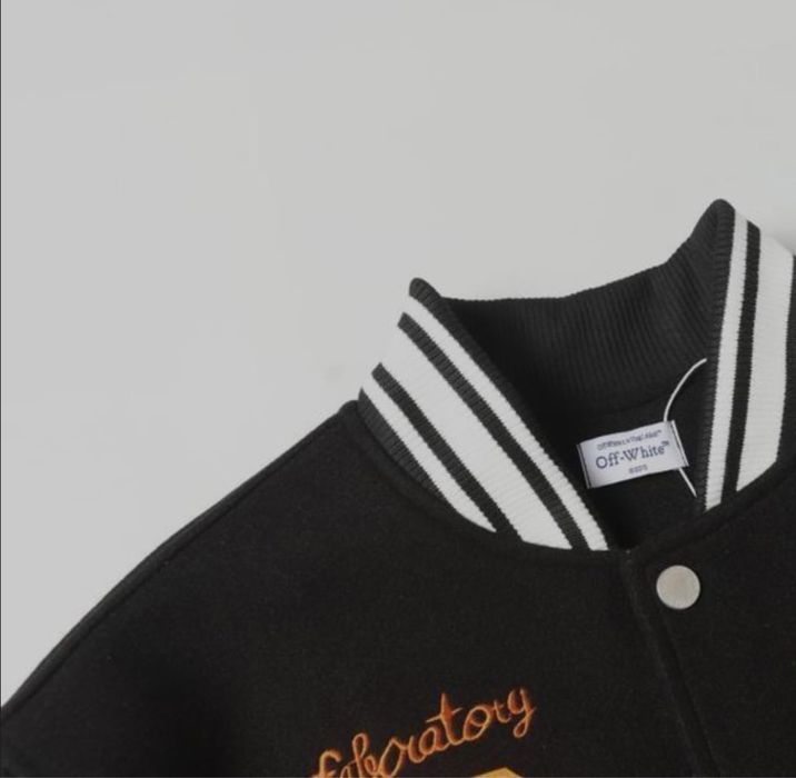 Off-White Varsity Jacket Calitate Premium