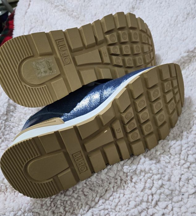 Liu jo amazing 32 denim оригинални дамски сникърси 38,5 номер нови