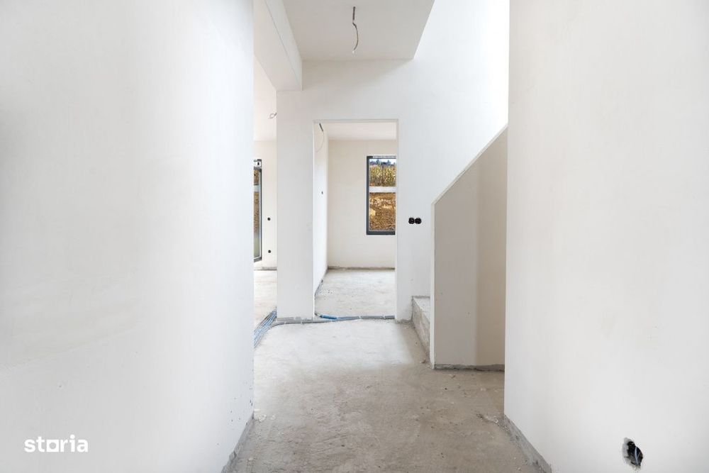 Casa individuala de vanzare in Corusu – finisata exterior, interior