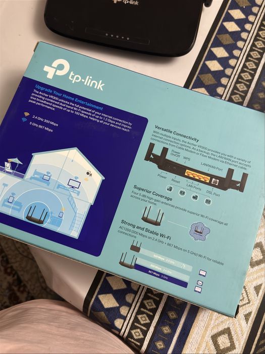 Модем/Роутер/Маршрутизатор TP Link VR300 AC1200