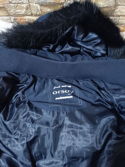 Geacă fis groasa cu puf, marca Orsay mărimea M.