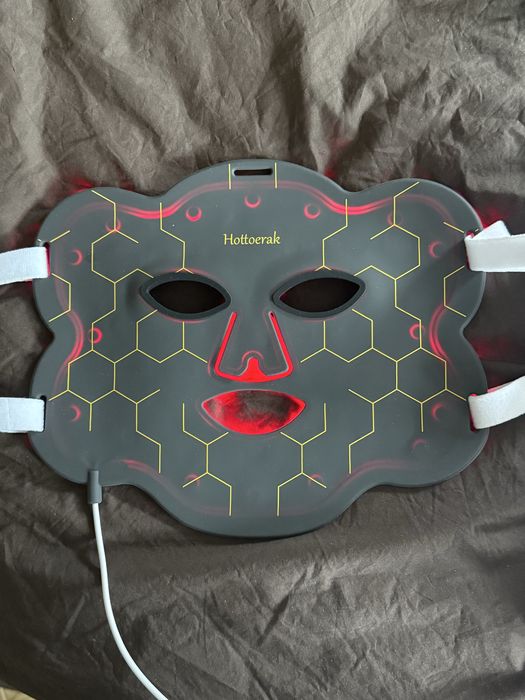 Маска с червени и инфраред светлини, red light mask