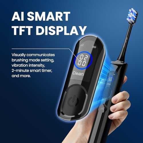 Нова Електрическа четка за зъби 79 000 вибрации, IPX8, 5 режима, калъф