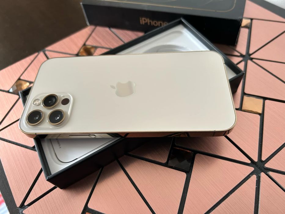 iPhone 12 Pro Gold 128Gb impecabil