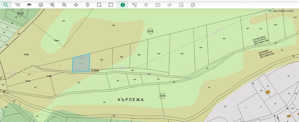 Парцел в гр. София
