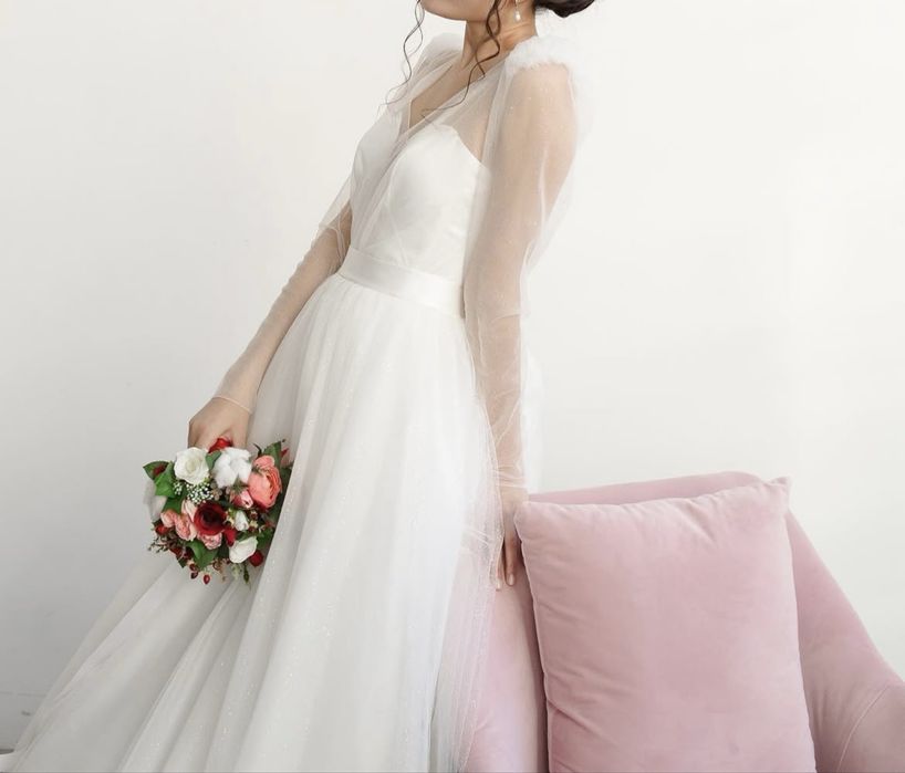 Свадебное платье размер 42-44