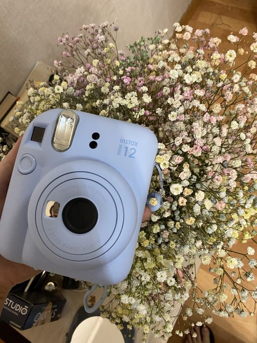 Instax mini 12 голубой