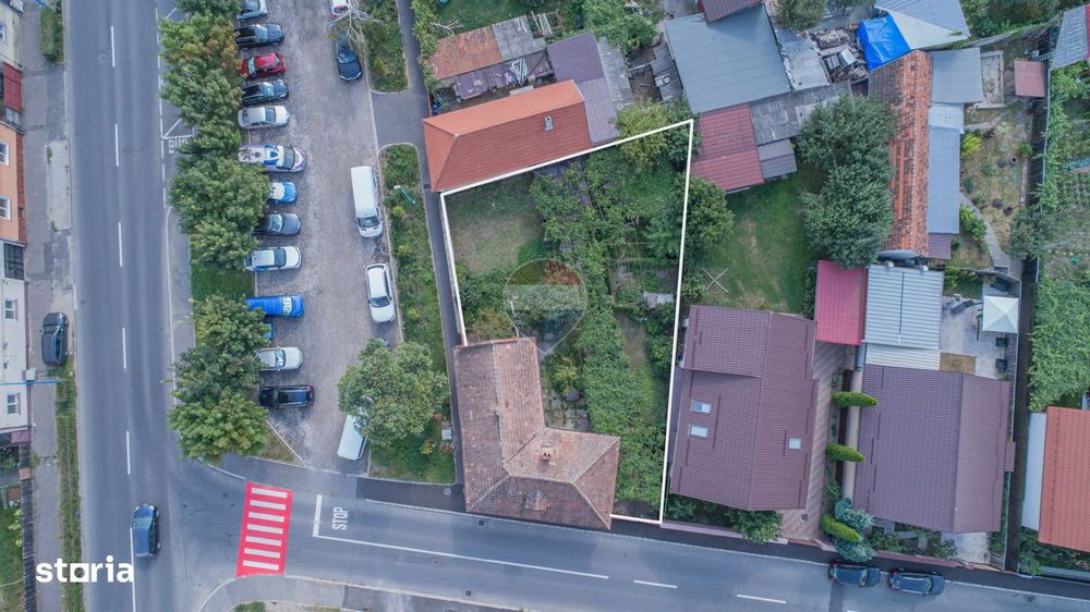 Casă individuală din cărămidă | Teren 553 mp cu ieșire la două străzi