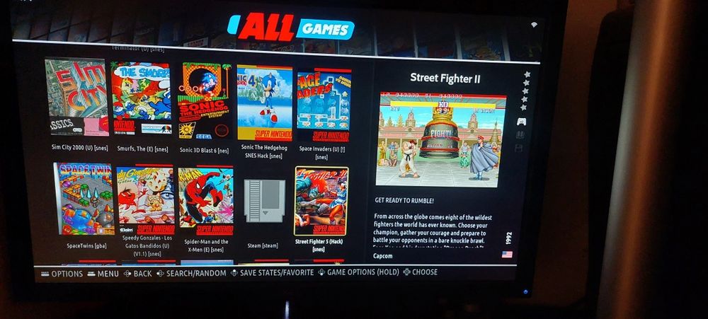 Consola jocuri pe tv