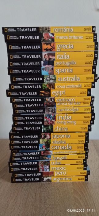Colecția cărți Traveler