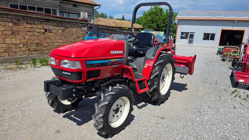 Японски трактор Yanmar AF224S с фреза, 24 кс, 4x4, АграБГ Джолев