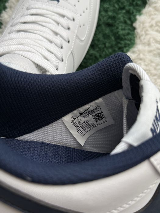 Nike Air Force 1 Low White Navy 42