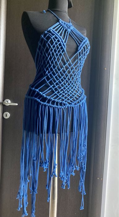 Rochie macrame Handmade Unicat