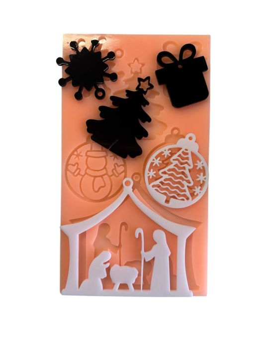 Молд Коледни елементи/играчки