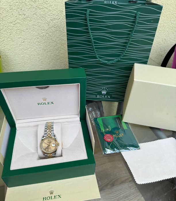 Ceas Rolex Automatic Lady Silver-Gold President Datejust 36MM