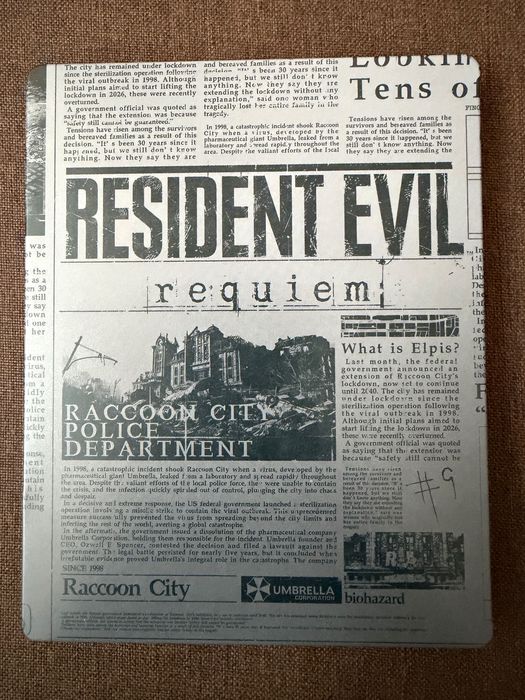 Resident Evil Requem Steelbook PS5