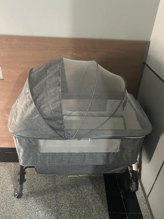 Приставная детская кроватка для новорожденных люлька, Манеж