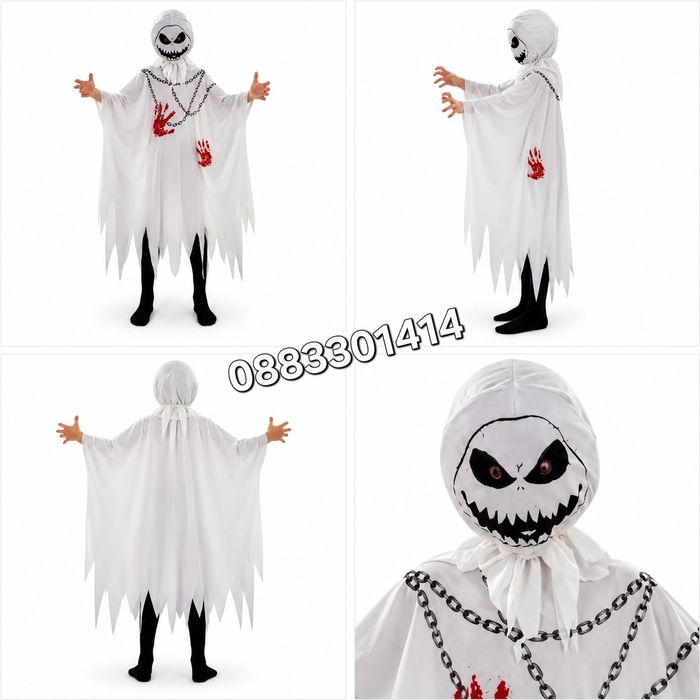 Карнавален костюм Призрак Хелоуин Дух Haloween