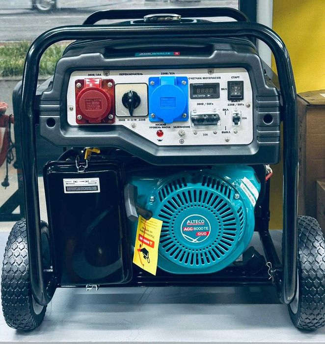 Бензиновые и дизельные генераторы мощностью от 2 до 12 кВт, Generator