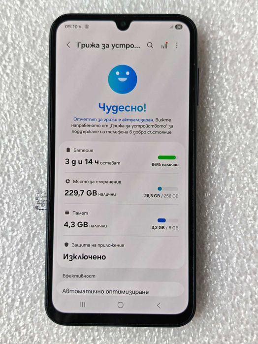 Samsung Galaxy A15 256GB 8GB RAM Dual Перфектен Като Нов