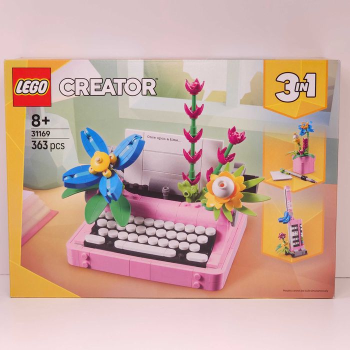 Vând LEGO® Creator 3in1 Typewriter with Flowers (31169)[363 Piese]