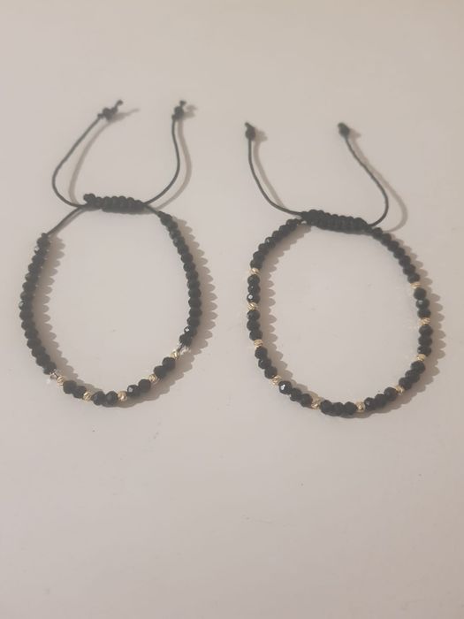 Brățări cu biluțe de aur