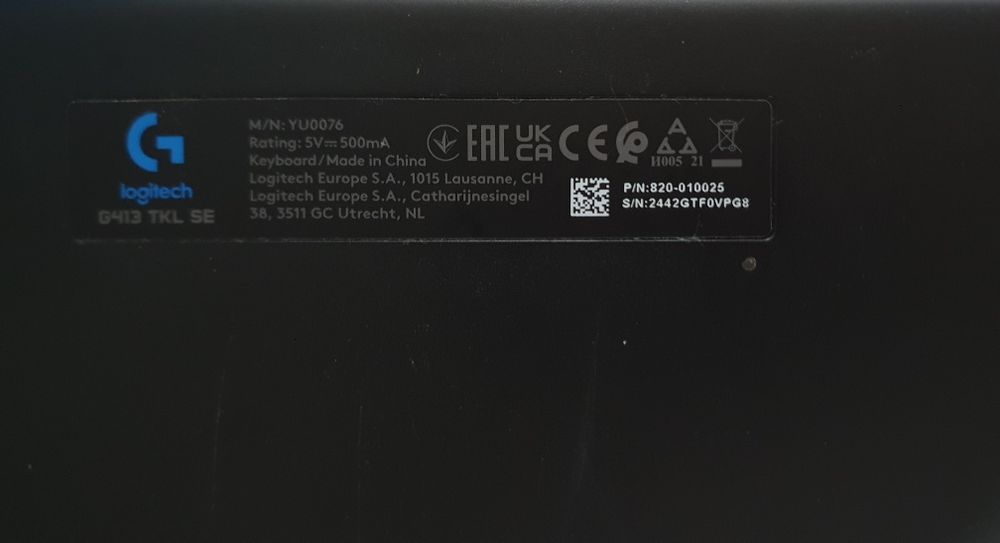Logitech g413 TKL SE