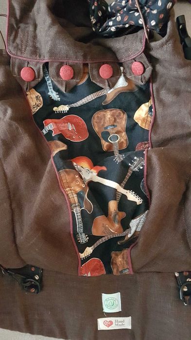 Ергономична раница Aloe Slings Exclusive, размер Кроха, 100% лен