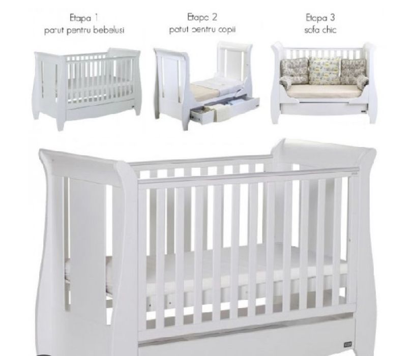 Mobilier bebelusi Tutti Bambini patut evolutiv si comoda
