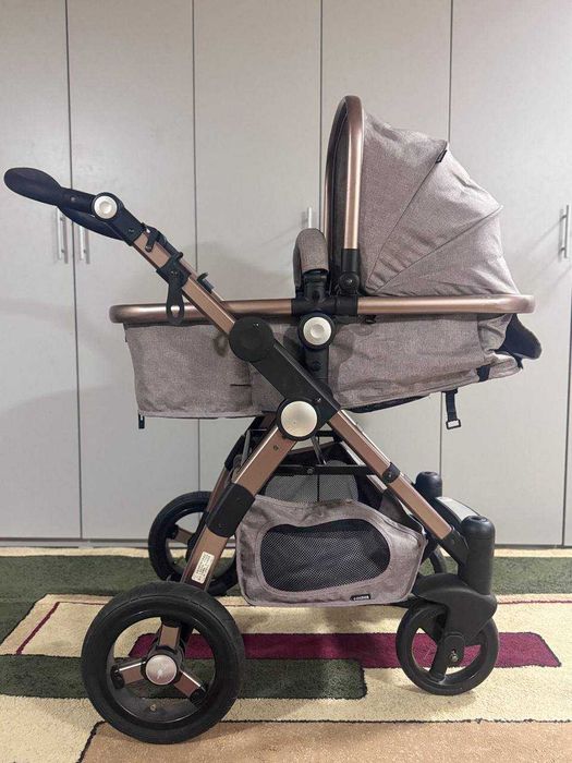 "Golden Grey 2-v-1" коляска трансформер