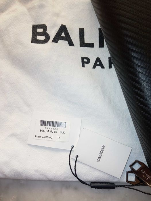 Borseta BALMAIN - Autentica - Paris Men Wallet Purse NOUA