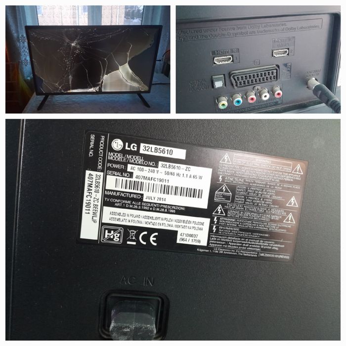 Tv led LG 32lb5610 full hd