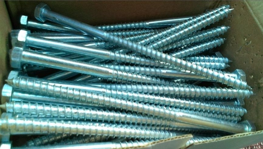 Болт Глухарь 8*180 мм